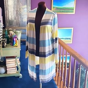 Multistripe cardigan